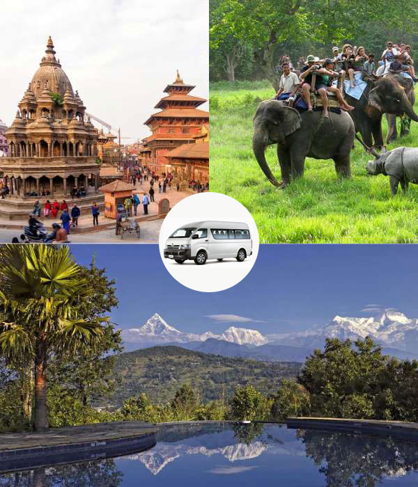 Kathmandu Chitwan Pokhara Tour Hiace Rental